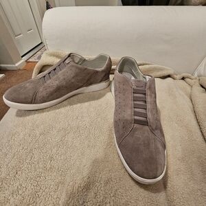 Kizik Miami Gray Suede Slip On Shoe 9.5W